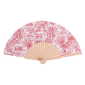Dior Pink and Cream Folding Fan