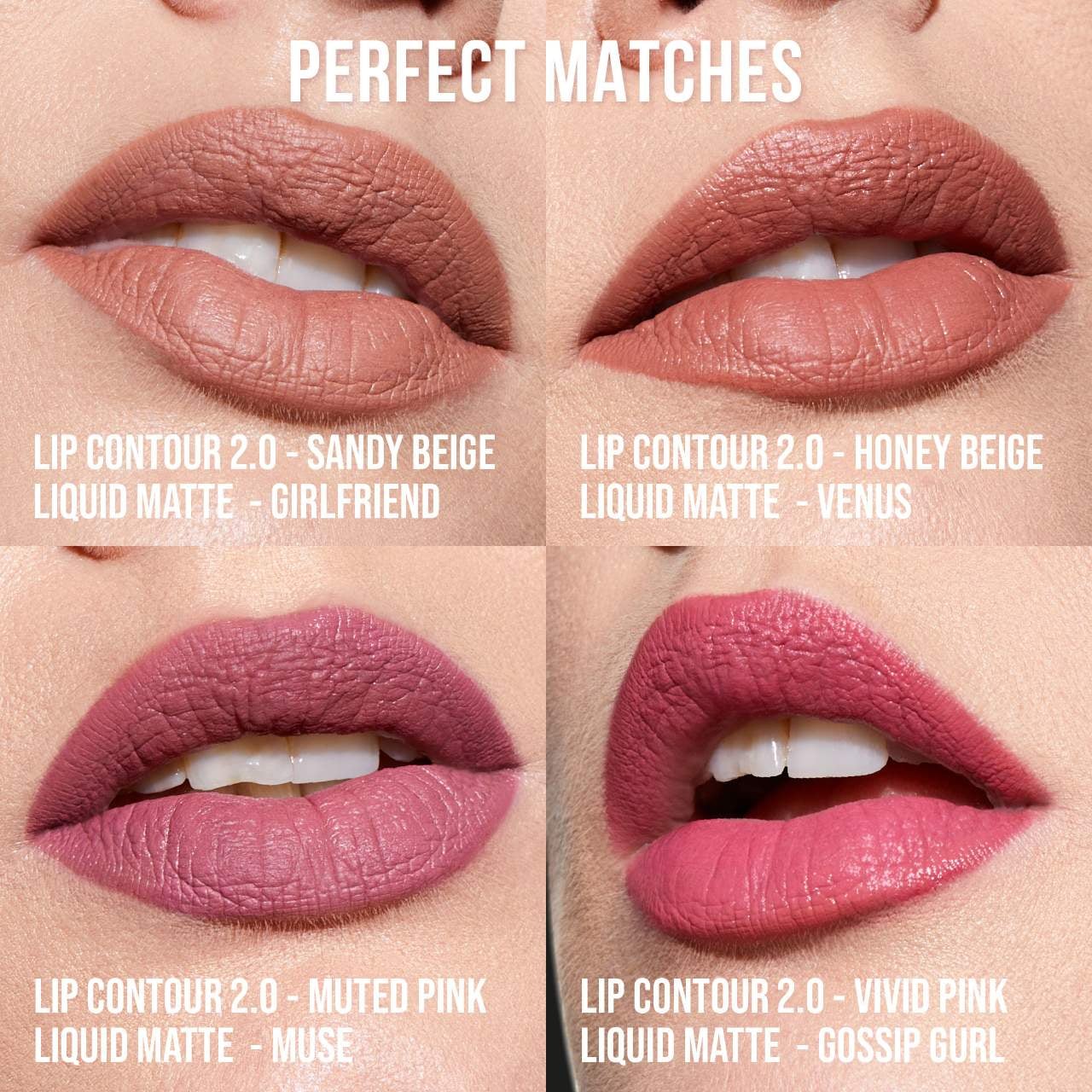 Huda Beauty Lip Contour 2.0 Automatic Matte Lip Pencil